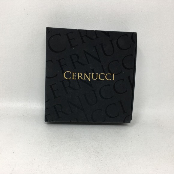 CERNUCCI Gift Box w/Faux Leather Zip Pouch & Sizers, Black - Picture 2 of 4
